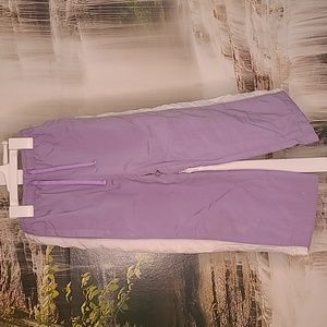 MTA Pro Girls Medium 10 12 athletic jogging sweatpants pants lavender